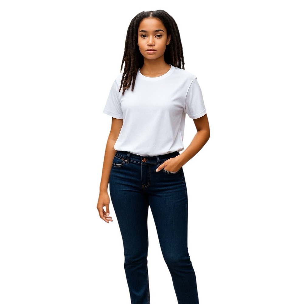 Levi's Women 4 W27 L28 Classic Mid-rise Skinny 5 Pocket Blue Denim‎ Jeans
